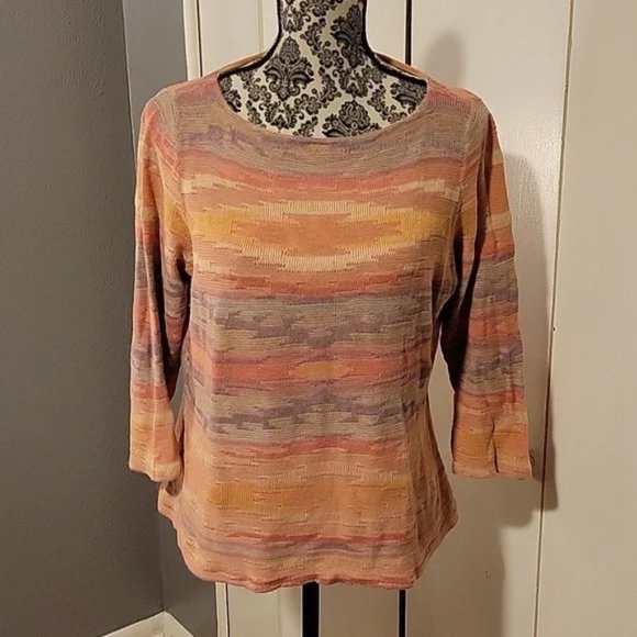 Ralph Lauren Tops - Ralph Lauren Aztec Design Knit Top